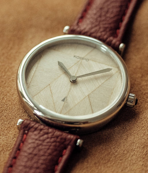 Load image into Gallery viewer, KOPPO leather strap - Burgundy