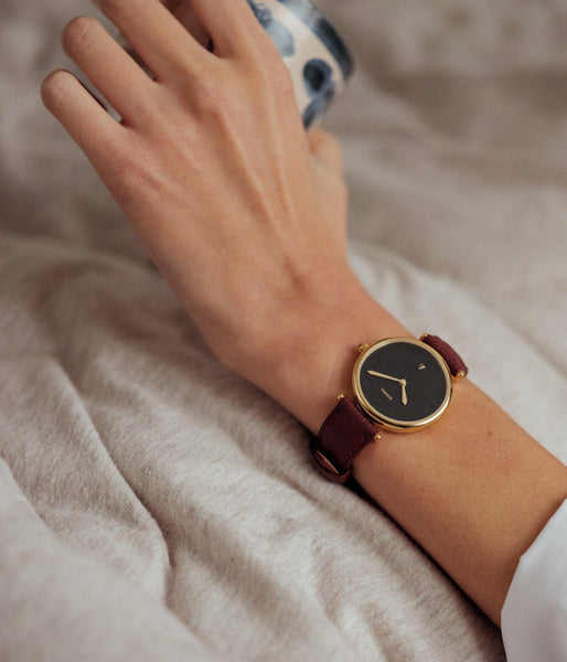 Load image into Gallery viewer, JOSÉPHINE feather dial watch