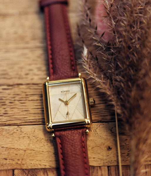 Load image into Gallery viewer, KOPPO leather strap - Burgundy