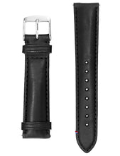 Load image into Gallery viewer, Bracelet montre cuir Koppo couleur noir