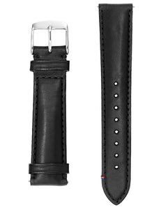 Bracelet montre cuir Koppo couleur noir