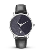 Load image into Gallery viewer, HARMONY watch - Steel - Stained oak dial