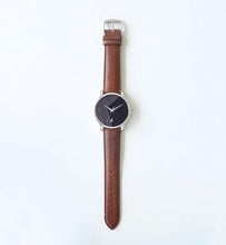 Load image into Gallery viewer, HARMONY Watch - Rose Gold - Stained Oak Dial
