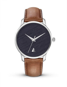Montre ORIGINELLE - Acier - Cadran en Chêne Teinté