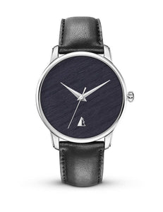 Montre ORIGINELLE - Acier - Cadran en Chêne Teinté