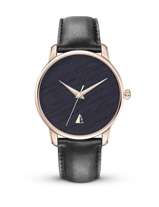 ORIGINAL Watch - Rose Gold - Stained Oak Dial